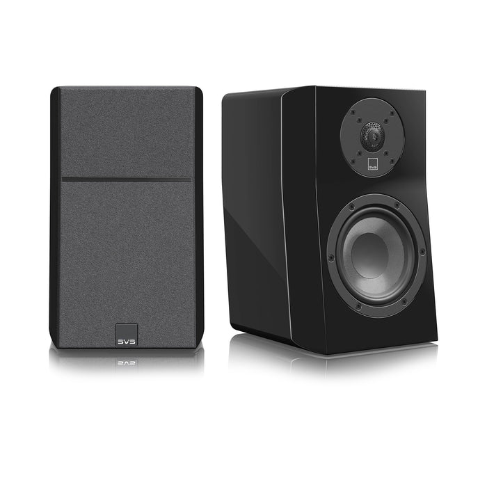SVS Ultra Evolution Nano | Bookshelf Speakers - Gloss Black - Pair-Sonxplus Drummondville