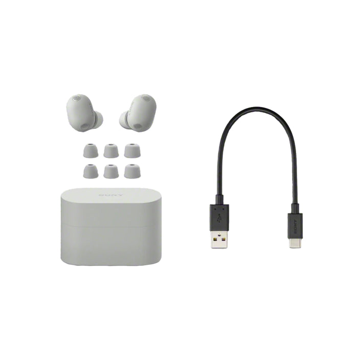 Sony WF-1000XM6 | In-ear headphones - Up to 24 hours of battery life - Platinum Silver | 04 | Sonxplus Drummondville