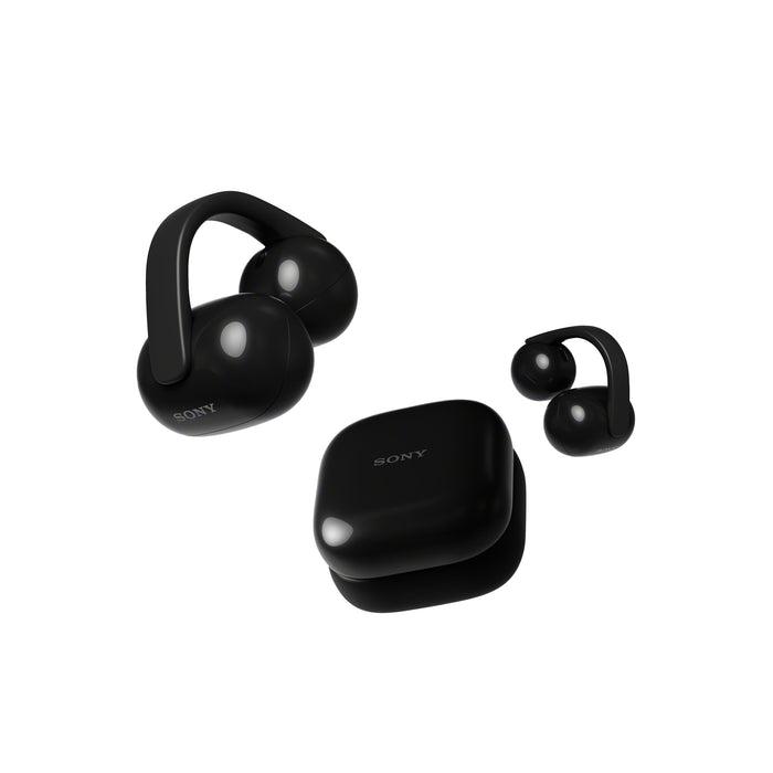 Sony Linkbuds Clip | In-ear headphones - Wireless - Black | 01 | Sonxplus Drummondville