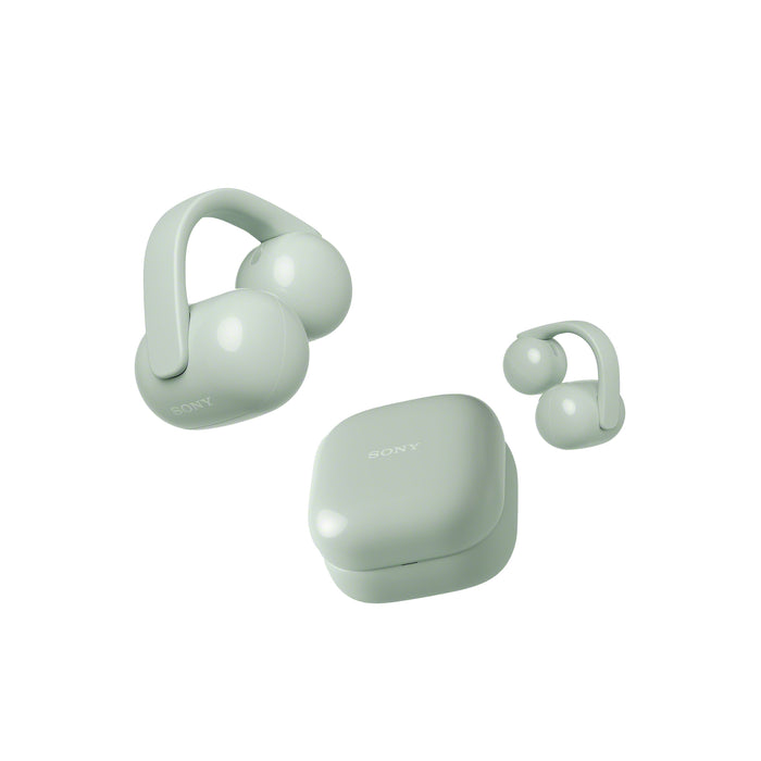 Sony Linkbuds Clip | In-ear headphones - Wireless - Green | 01 | Sonxplus Drummondville